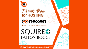 Thank you to Squire Patton Boggs for hosting CONEXEN Manchester on 29th April!